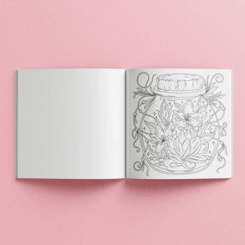 Art Maker Square - Botanicals Colouring
Book