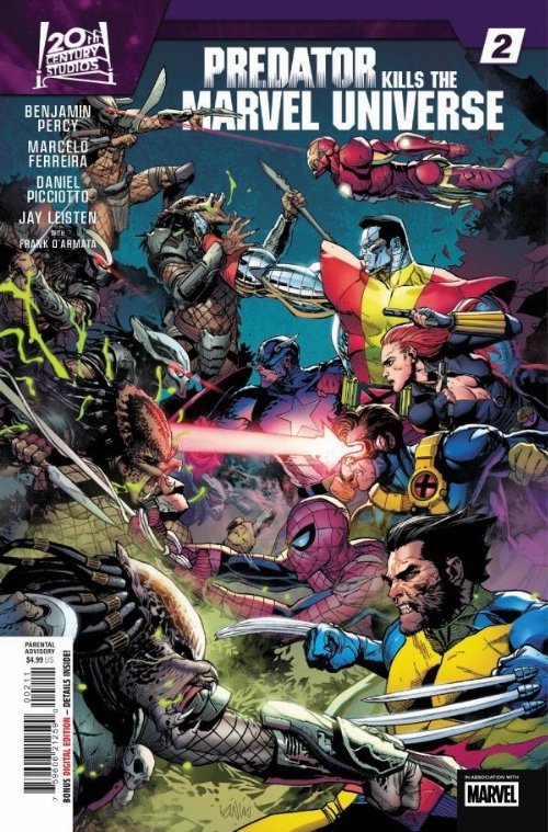 Predator Kills the Marvel Universe
#2