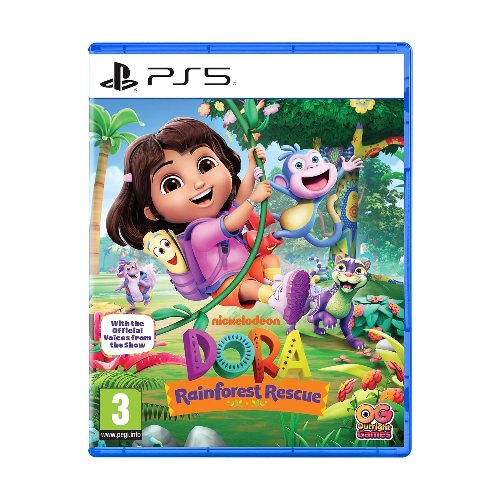 PS5 Game - Dora: Rainforest
Rescue