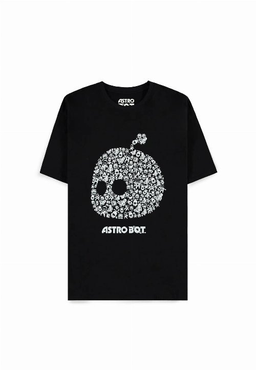 Astro Bot - Pixel Black T-Shirt