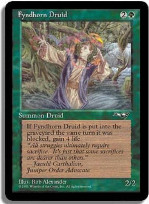 Fyndhorn Druid (Facing Left)