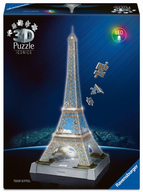 &Pi;&alpha;&zeta;&lambda; 3D 216 &kappa;&omicron;&mu;&mu;ά&tau;&iota;&alpha; - Eiffel Tower
(LED)