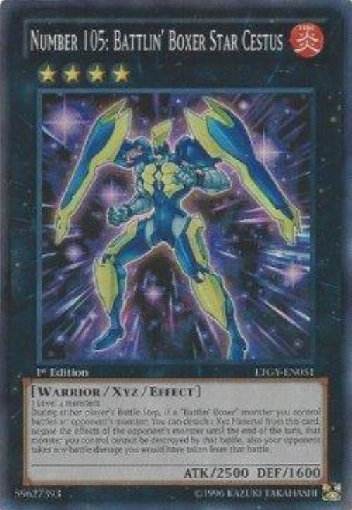Number 105: Battlin' Boxer Star
Cestus