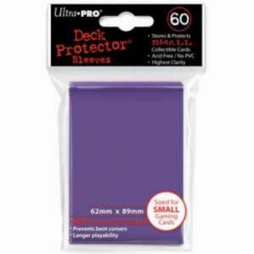 Ultra Pro Japanese Small Size Card Sleeves 60ct -
Purple