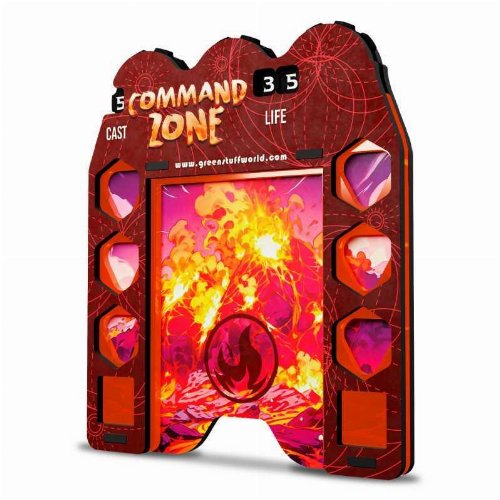 Green Stuff World - Command Zone Tray for Magic the
Gathering: Mountain