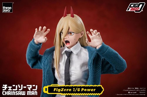 Chainsaw Man: FigZero - Power 1/6 &Phi;&iota;&gamma;&omicron;ύ&rho;&alpha; &Delta;&rho;ά&sigma;&eta;&sigmaf; (28cm)