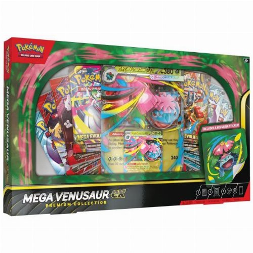 Pokemon TCG Mega Evolution - Mega Venusaur Ex
Premium Collection
