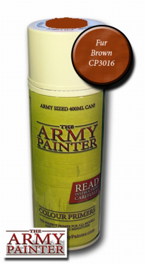 The Army Painter - Colour Primer Fur Brown Χρώμα
Μοντελισμού (400ml)