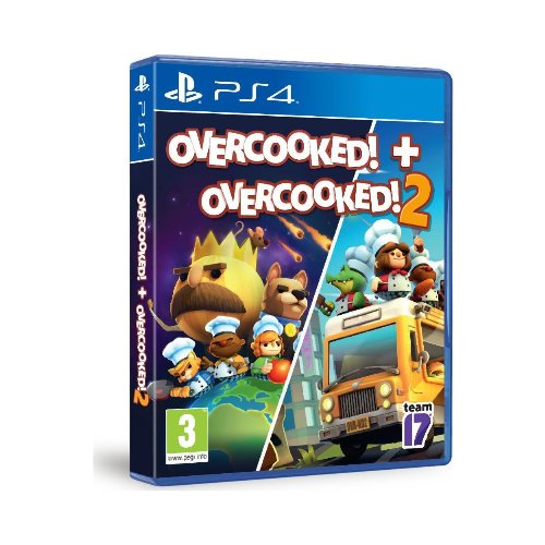 PS4 Game - Overcooked! + Overcooked! 2 - Double
Pack