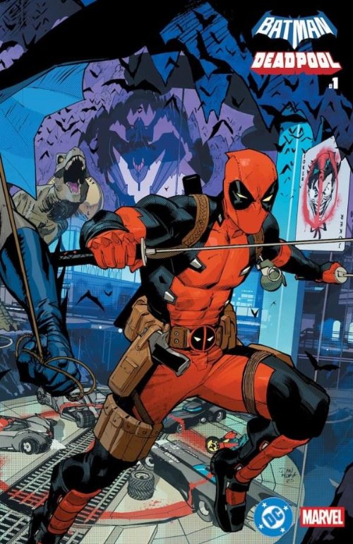 DC / Marvel: Batman / Deadpool #1 Mora
Wraparound Variant Cover
