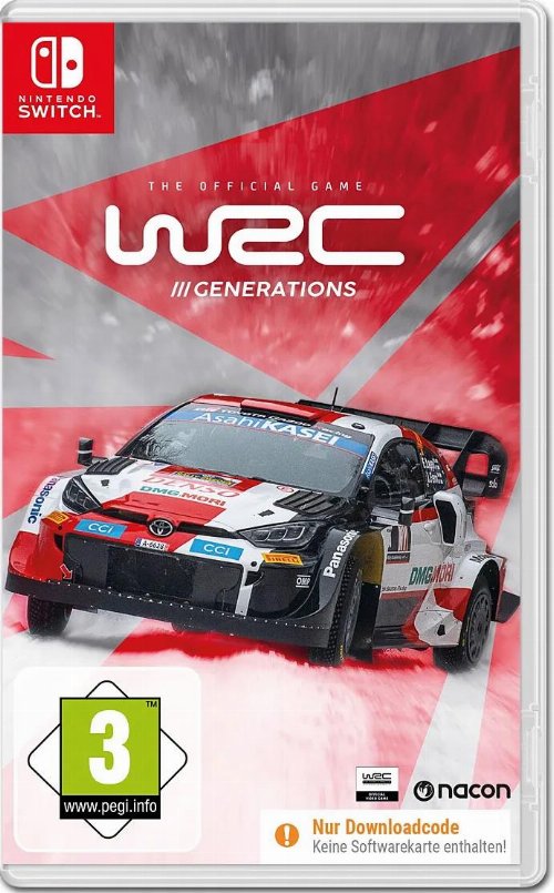 Nintendo Switch Game - WRC Generations (Code in a
Box)