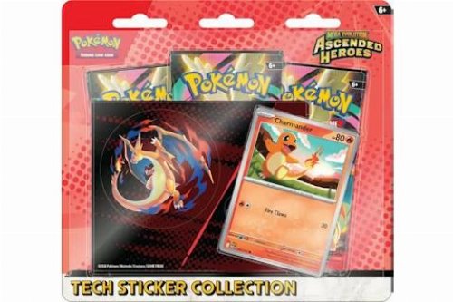 Pokemon TCG Mega Evolution: Ascended Heroes -
Charmander Tech Sticker Collection
