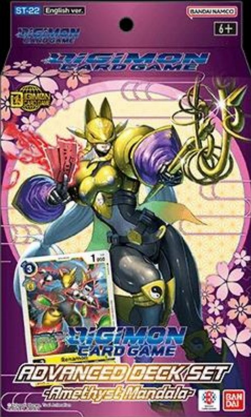 Digimon Card Game - ST-22 Amethyst Mandala Advanced
Deck Set
