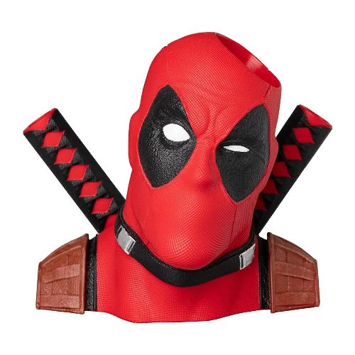 Marvel - Deadpool Head &Mu;&omicron;&lambda;&upsilon;&beta;&omicron;&theta;ή&kappa;&eta; (18cm)