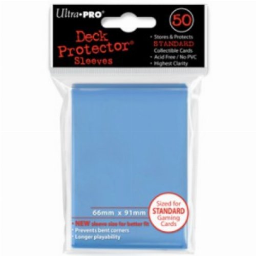 Ultra Pro Card Sleeves Standard Size 50ct - Light
Blue