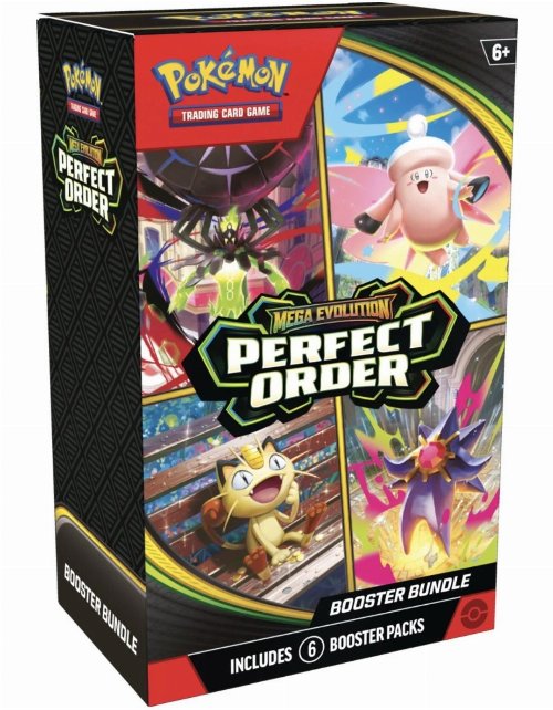Pokemon TCG Mega Evolution: Perfect Order - Booster
Bundle (6 Boosters)