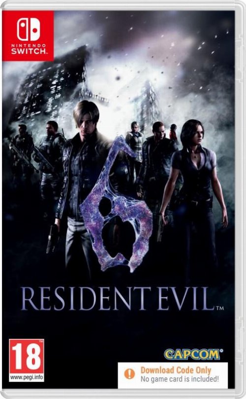 Nintendo Switch Game - Resident Evil 6 (Code in a
Box)