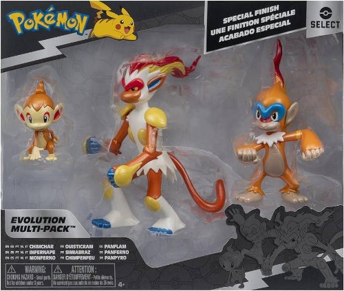 Pokemon: Select - Eevee, Umbreon, Espeon
Evolution Multi-Pack Minifigures (8cm)
