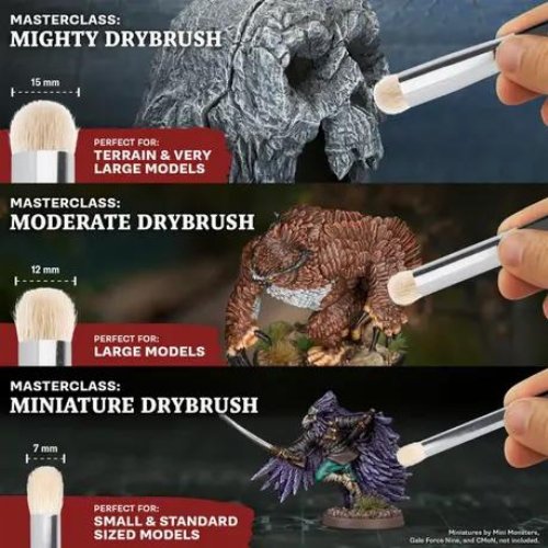 The Army Painter - MasterclasS Drybrush
Set