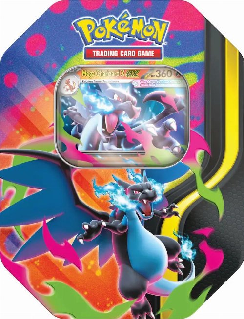 Pokemon TCG - Mega Evolution: Ascended Heroes - Mega
Charizard X EX Tin