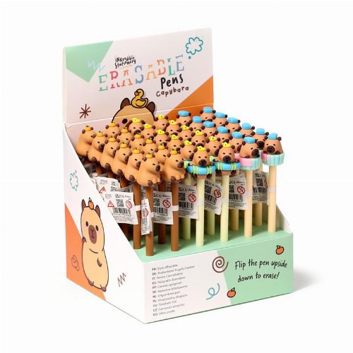 Capybara - Head Topper Erasable Gel
Pen