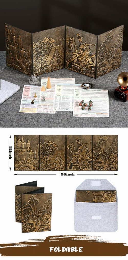 Dungeons & Dragons - Dungeon Masters Screen
Bronze