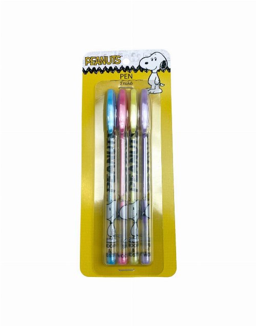 Peanuts - 4-Pack Set of Pens