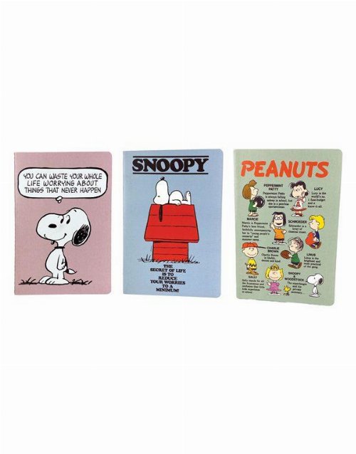 Peanuts - 3-Pack Set of A5
Notebooks