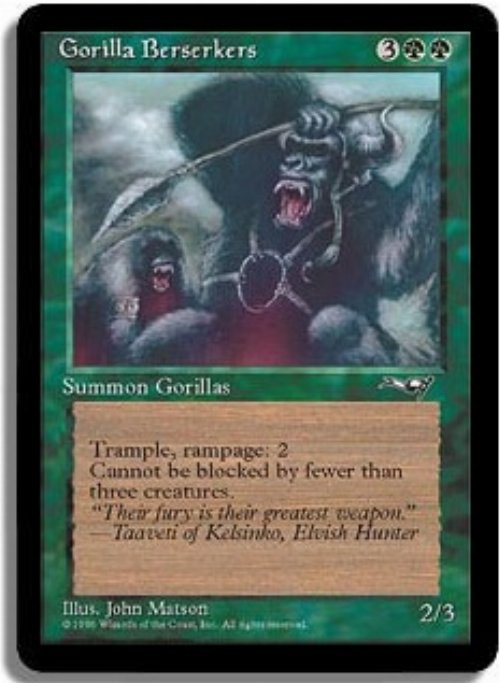 Gorilla Berserkers (Attacking)