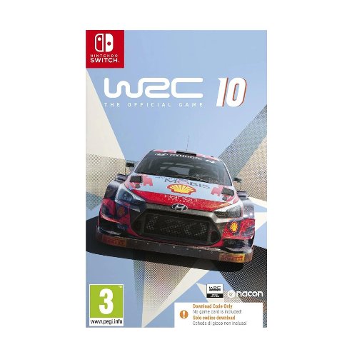 Nintendo Switch Game - WRC 10 (Code in a
Box)