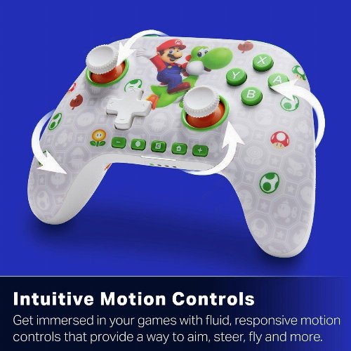 NSW2 - PowerA Advanced Wireless Controller,
Mario & Yoshi