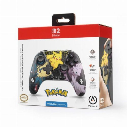 NSW2 - PowerA Advanced Wireless Controller,
Pokemon: Mega Evolutions