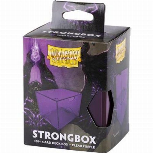 Dragon Shield Strongbox Deck Box - Clear
Purple