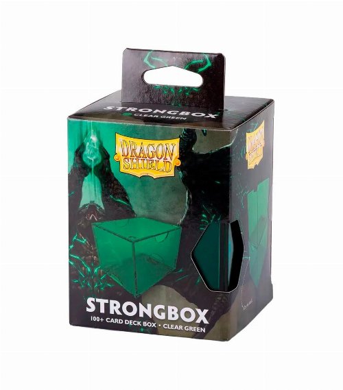 Dragon Shield Strongbox Deck Box - Clear
Green