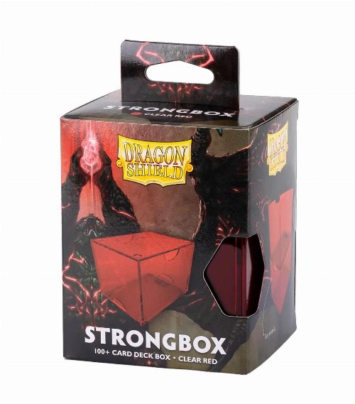 Dragon Shield Strongbox Deck Box - Clear
Red