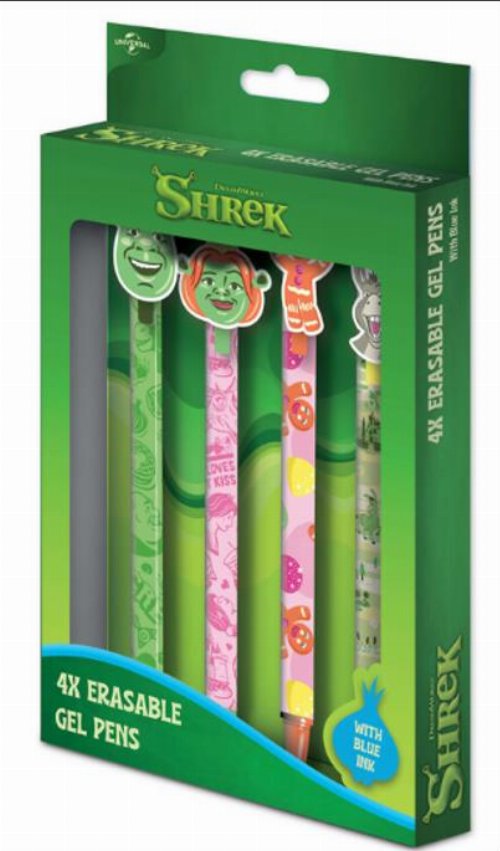 Shrek - 4-Pack Topper Erasable Gel Pen
Set