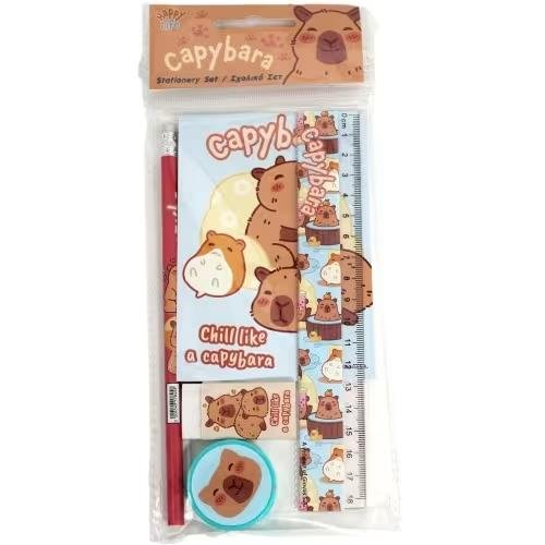 Capybara - Stationery Set
