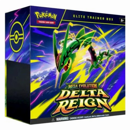 Pokemon TCG Mega Evolution: Delta Reign - Elite
Trainer Box