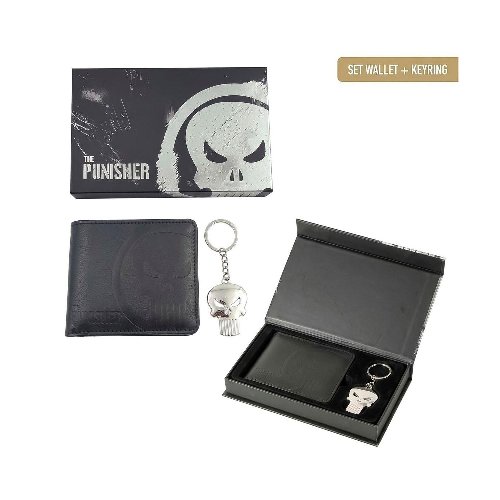 Marvel: Punisher - Wallet & Keyring
Set
