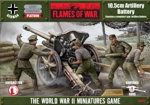 Flames of War - 10.5cm Artillery Battery