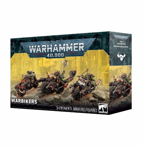 Warhammer 40000 - Orks:
Warbikers