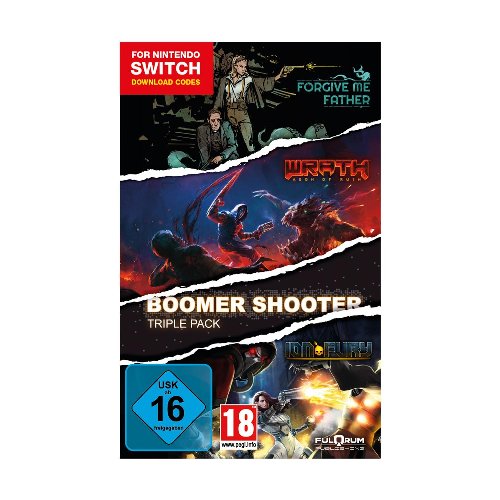 Nintendo Switch Game - Boomer Shooter Triple Pack
(Code in A Box)