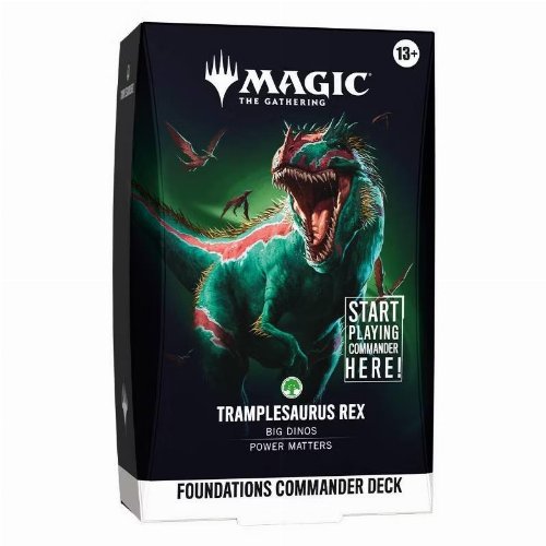 Magic the Gathering Foundations Commander Deck -
Trampleasaurus Rex