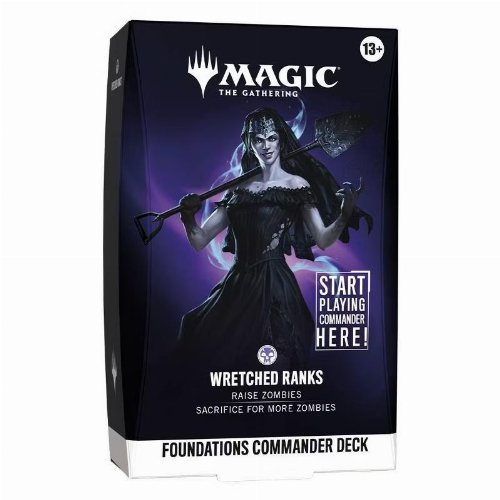 Magic the Gathering Foundations Commander Deck -
Wretched Ranks