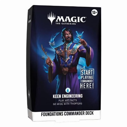 Magic the Gathering Foundations Commander Deck - Keen
Engineering