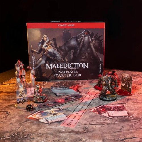 Board Game Malediction: Two Player Starter Box -
Sigrith vs Thundersteps