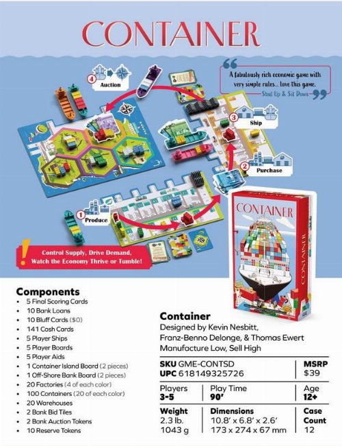 Container Board Game