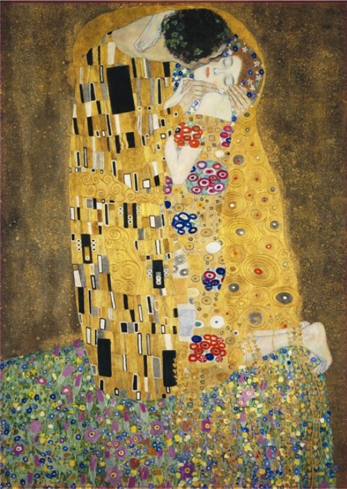 Παζλ 1500 κομμάτια - Σειρά ART: Klimt Το
φιλί