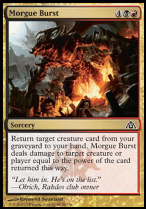 Morgue Burst - Foil