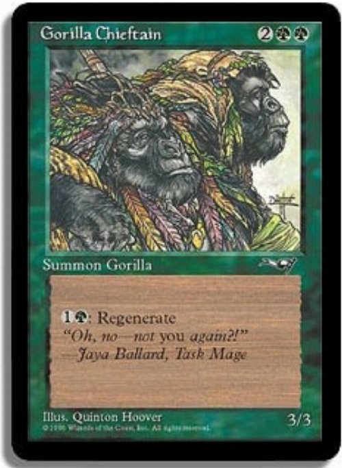 Gorilla Chieftain (Two Gorillas)